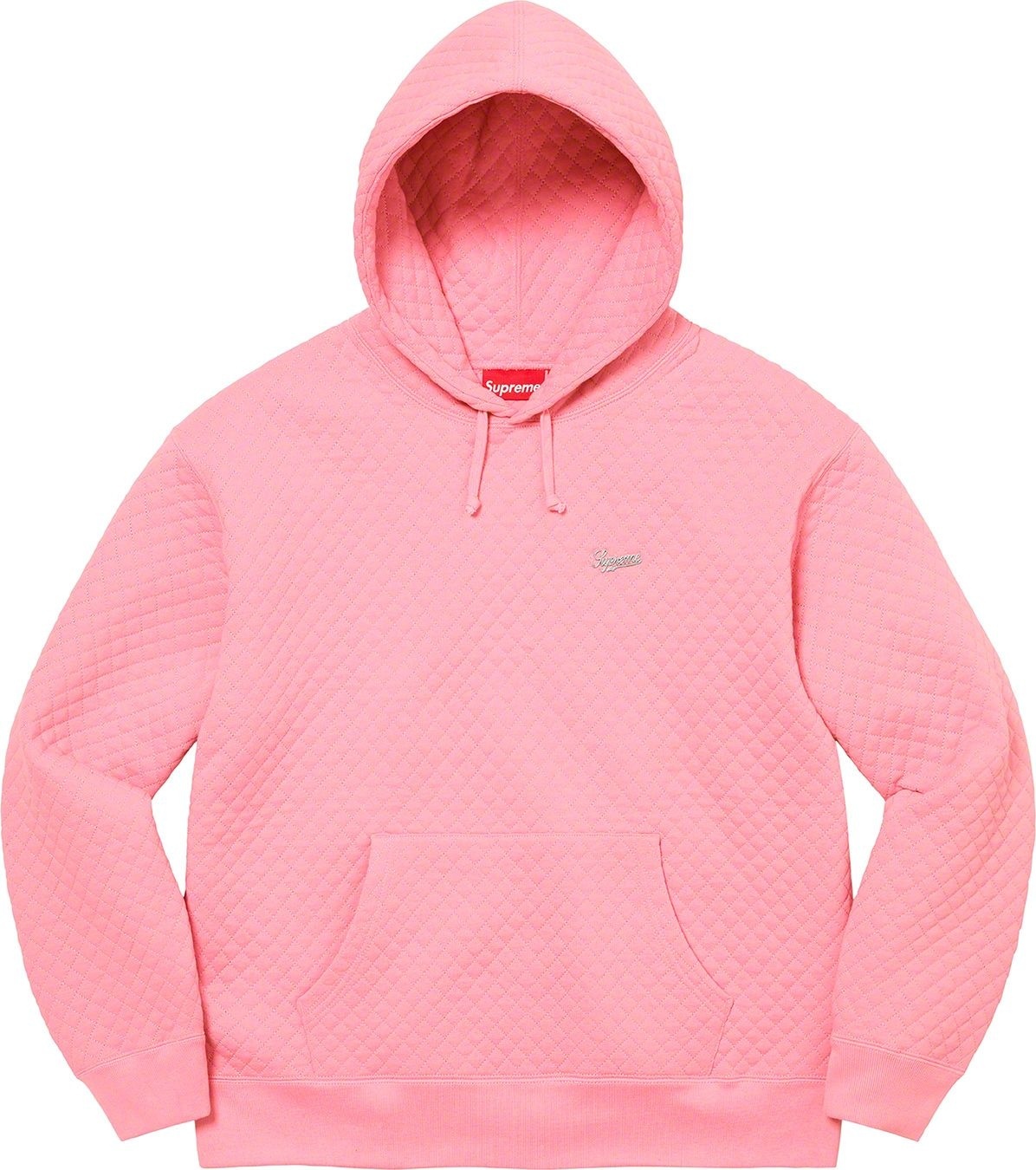 Micro Quilted Hooded Sweatshirt view 5